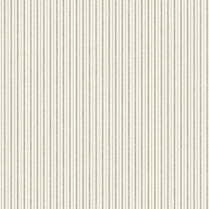 French Ticking Charcoal & Black Wallpaper by Magnolia Home