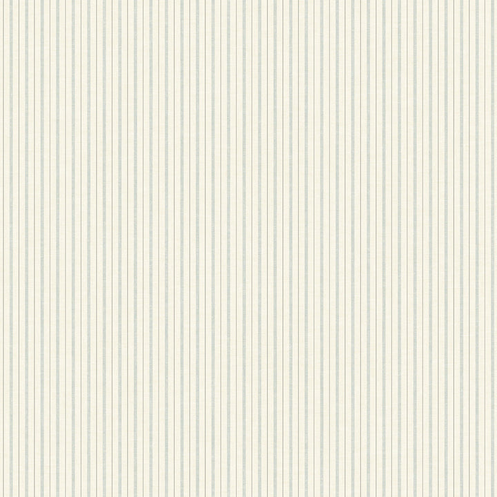 French Ticking Light Blue Wallpaper by Magnolia Home Magnolia Home Vol. II Covers about 56.4 square feet 20.5-in by 33-ft long roll Prepasted 0 - Fabric Carolina -