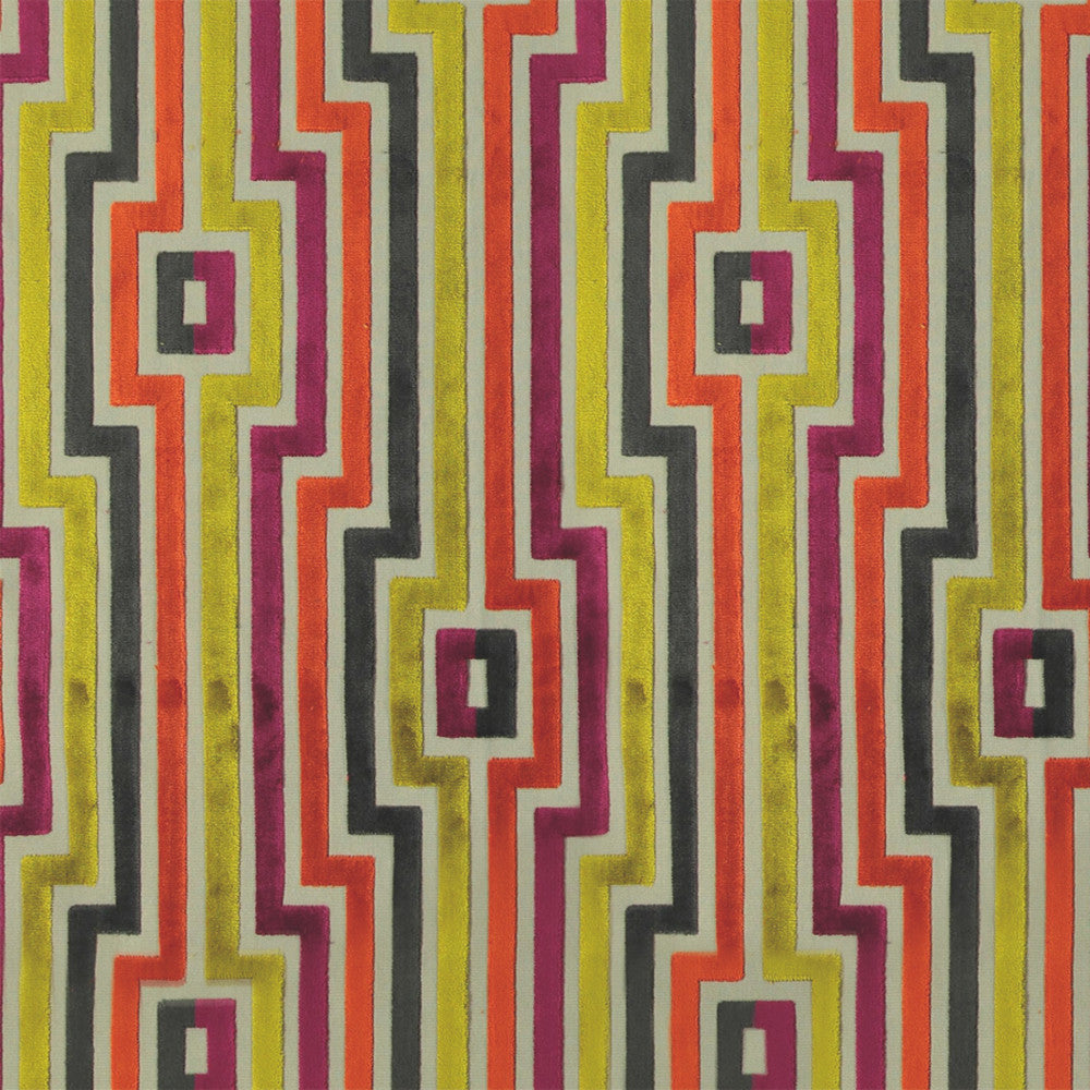 Meander 47J6881 by JF Fabric Monarch 50% Acrylic, 50% Polyester Turkey 40000 Horizontal: 13.875 and Vertical: 18.25 55 - Fabric Carolina -