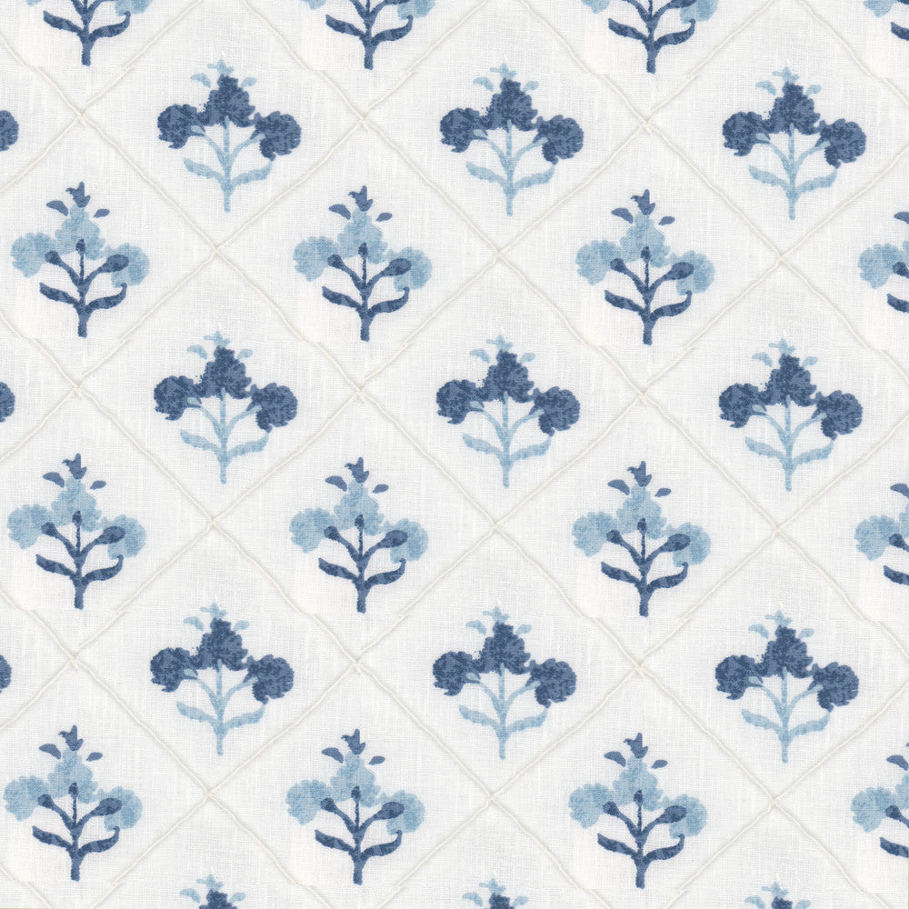 Medallion 1 Porcelain by Stout Fabric Stout Fabric Medallion 1 PorcelainFabric Rainbow Library Moonstone/Lake 65%Cot 35%Pol India </p><p>Repeat: H: 9, V: 27 54 in - Fabric Carolina -