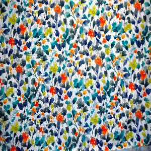 Medici Aquarius 507 by Norbar Fabric 100% COTTON 24"V 27"H 56 - Fabric Carolina -