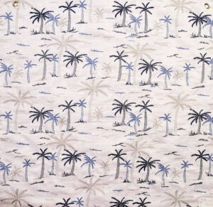 Megan Blue by Norbar Designer Fabric PRISM SEAVIEW 81% POLYESTER 15% RAYON CHINA 17 1/2"V 11 1/2"H 54" - Swanky Fabrics -