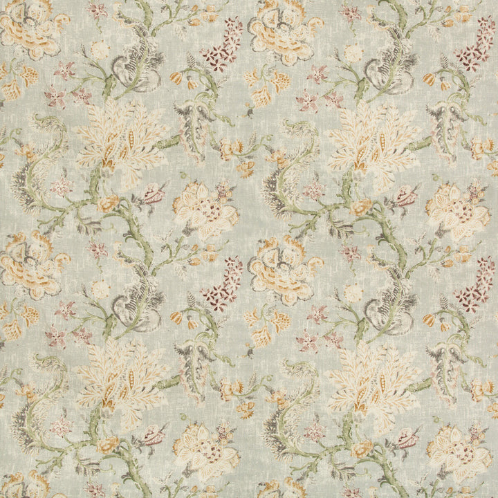 Melati Dove by Kravet Basics Fabric - LINEN - 55%;RAYON - 45% China MEDIUM Horizontal: 27 and Vertical: 27 54 - Fabric Carolina -
