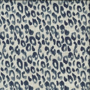 Melba Navy by Norbar Fabric 100% POLYESTER CHINA 6 3/4"V 6 3/4"H 56 - Fabric Carolina -