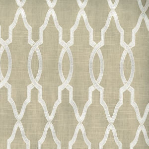 Melbourne Oatmeal by Norbar Fabric CHARISMA 58% COTTON, 42% POLYESTER INDIA 9,000 WYZENBEEK </p><p>Repeat: 6 1/4"V - 2 3/4"H 50 - Fabric Carolina -