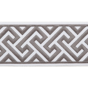 Melrose Emb Tape Gray by Magnolia Trim