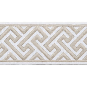 Melrose Emb Tape Linen by Magnolia Trim