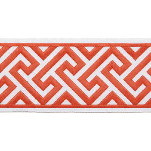 Melrose Emb Tape Papaya by Magnolia Trim
