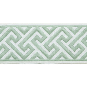 Melrose Emb Tape Spearmint by Magnolia Trim