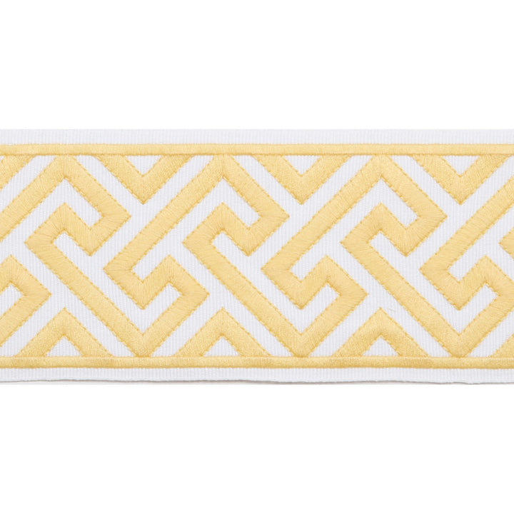Melrose Emb Tape Sunshine by Magnolia Trim - 51% Fibranne, 49% Polyester China Horizontal: and Vertical: 3.5 - Fabric Carolina -