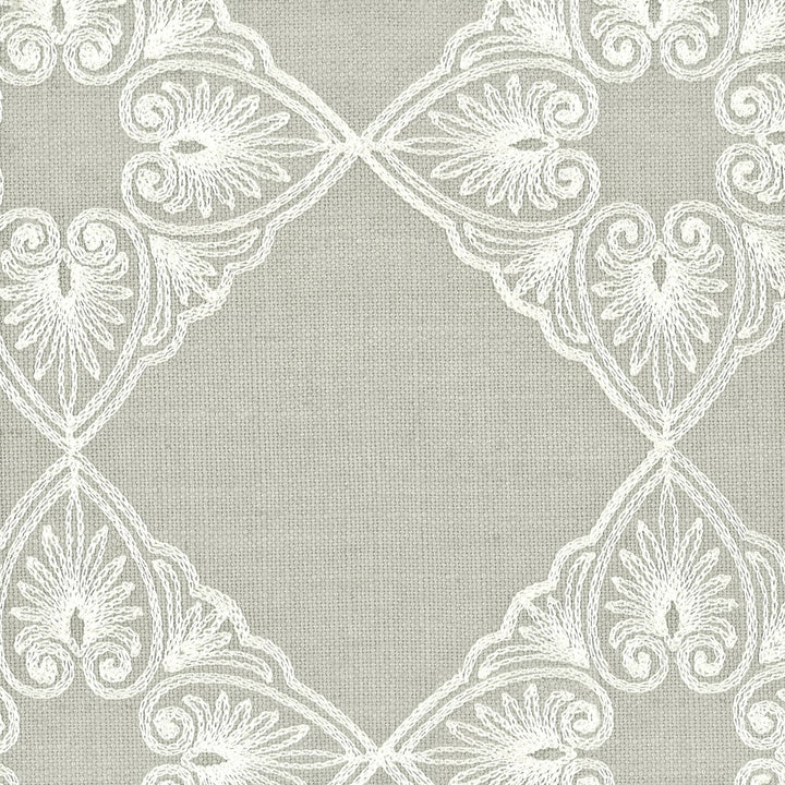 Memory 3 Cement by Stout Fabric Stout Fabric Memory 3 CementFabric COLOR MY WINDOW SILVER/SMOKE CHINA </p><p>Repeat: H: 5.750, V: 5.750 52.75 in - Fabric Carolina -