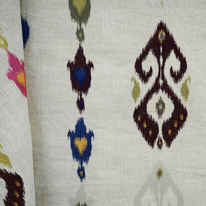 Mengikat 66Sj101 by JF Fabric JF Studio 73% Linen, 25% Viscose, 2% Cotton India Horizontal: 25.5 and Vertical: 23.625 54 - Fabric Carolina -