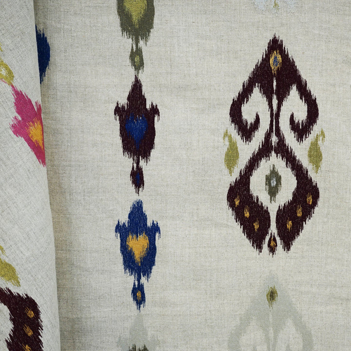 MENGIKAT 66SJ101 by JF Fabric JF Studio 73% Linen, 25% Viscose, 2% Cotton India Horizontal: 25.5 and Vertical: 23.625 54 - Fabric Carolina -
