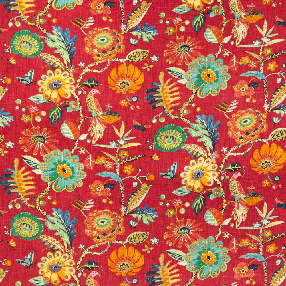 Merak Red by Kravet Basics Fabric COTTON - 100% Pakistan MEDIUM Horizontal: 27 and Vertical: 36 54 - Fabric Carolina -