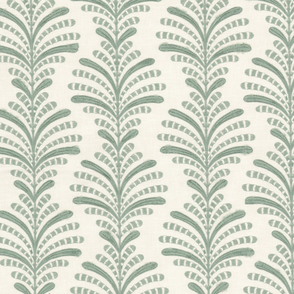 Mesquite 1 Spa by Stout Fabric Stout Fabric Mesquite 1 SpaFabric Rainbow Library Celadon/Bottle 52%Cot 48%Pol %Pemb India </p><p>Repeat: H: 10.5, V: 6.625 52 in - Fabric Carolina -
