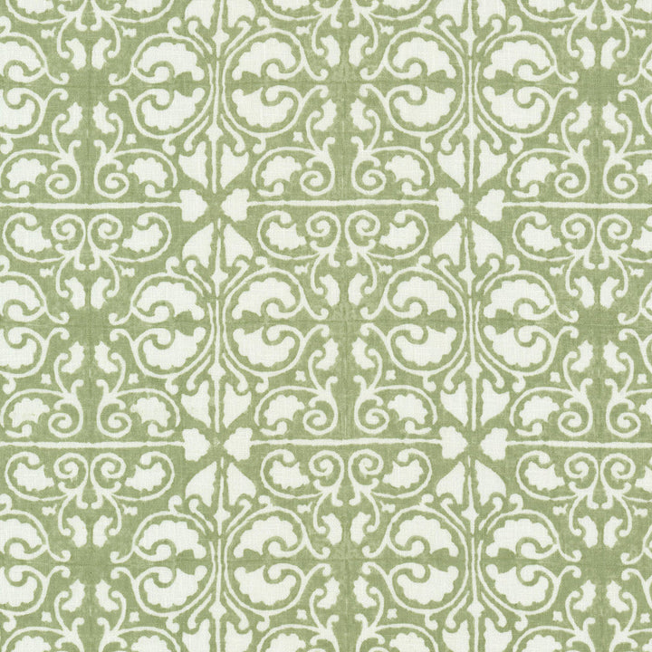 Meteor 3 Pistachio by Stout Designer Fabric RAINBOW LIBRARY SAGE/CYPRESS 68%POL 32%COT INDIA Horizontal: 13.500 and Vertical: 6.375 54 in - Swanky Fabrics -
