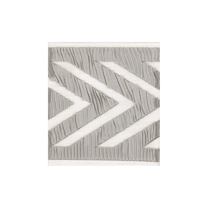 Meticulous Tape 1 Chrome by Marcus William Trim Marcus William Trim Meticulous Tape 1 ChromeTrim PERSUASIONS TRIM 100%POL INDIA </p><p>Repeat: H: 1.500, V: 0.000 3.25 in - Fabric Carolina -