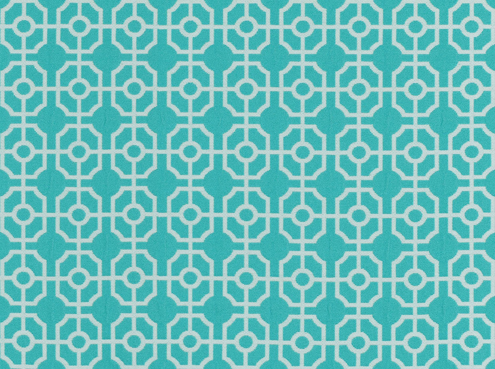 Metro Turquoise 21 by Covington Fabric our website for purchase 72% Cotton 28% Poly Jacquard China 15000 Horizontal: 1.75" and Vertical: 2" 54" - Fabric Carolina -