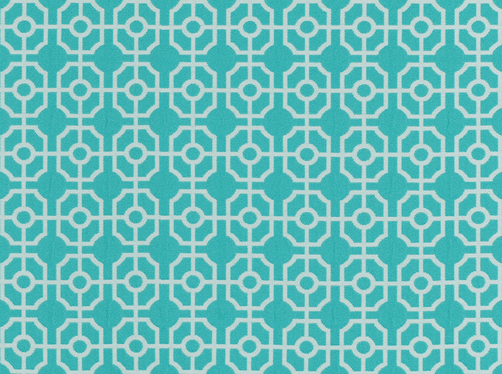 Metro Turquoise 21 by Covington Fabric 72% COTTON 28% POLY JACQUARD CHN 15000 Horizontal: 1.75 and Vertical: 2 54 - Fabric Carolina -