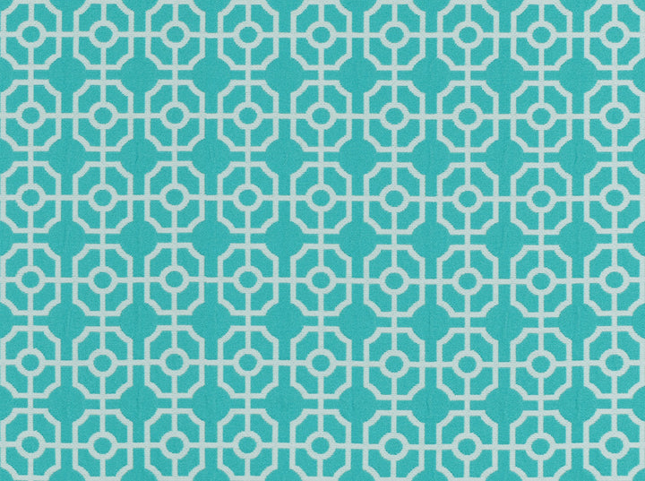 Metro Turquoise 21 by Covington Fabric 72% COTTON 28% POLY JACQUARD CHN 15000 Horizontal: 1.75 and Vertical: 2 54 - Fabric Carolina -