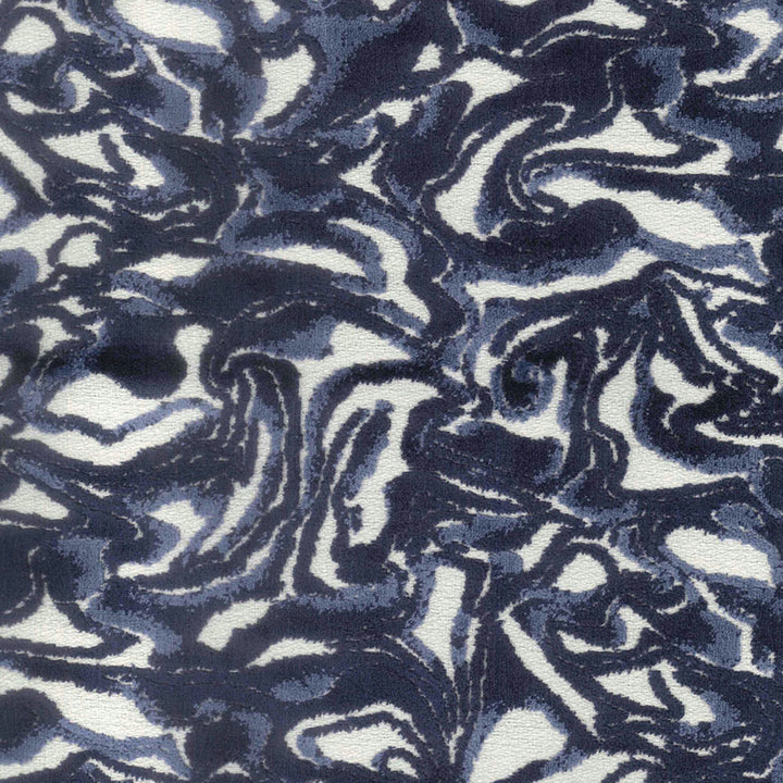 Mezzo Indigo by Norbar Fabric RITZ 85% VISCOSE 15% POLYESTER INDIA 13"V 14 1/4"H 57 - Fabric Carolina -