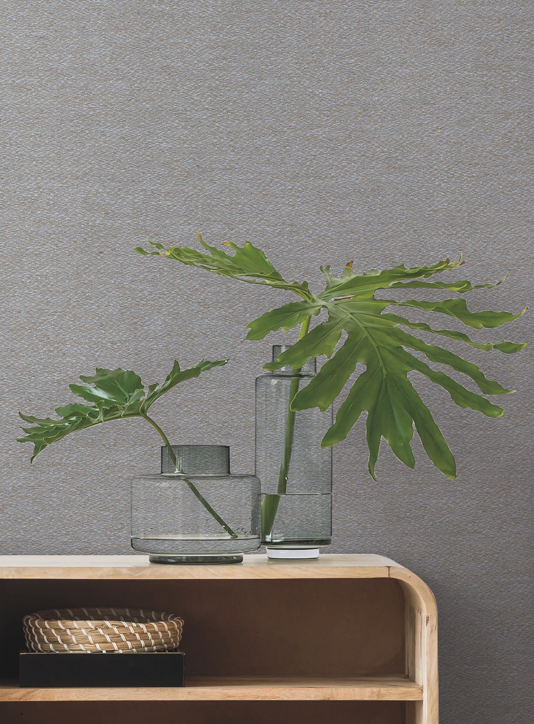 Paper Light Blue Yarn Wallpaper by Magnolia Home Designer
