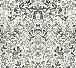 Garden White & Black Terrace Wallpaper by Magnolia Home