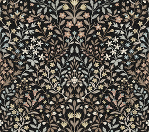 Garden Black & Neutral Terrace Wallpaper by Magnolia Home