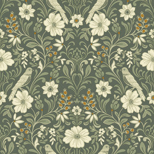 Colette Olive Wallpaper by Magnolia Home