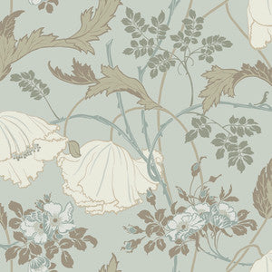 Gwendolyn Blue & Suede Wallpaper by Magnolia Home