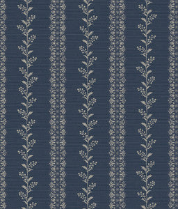Everleigh Navy Wallpaper by Magnolia Home