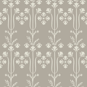 Lydia Taupe Wallpaper by Magnolia Home