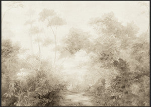 Woodlands Sepia Wall Mural by Magnolia Home