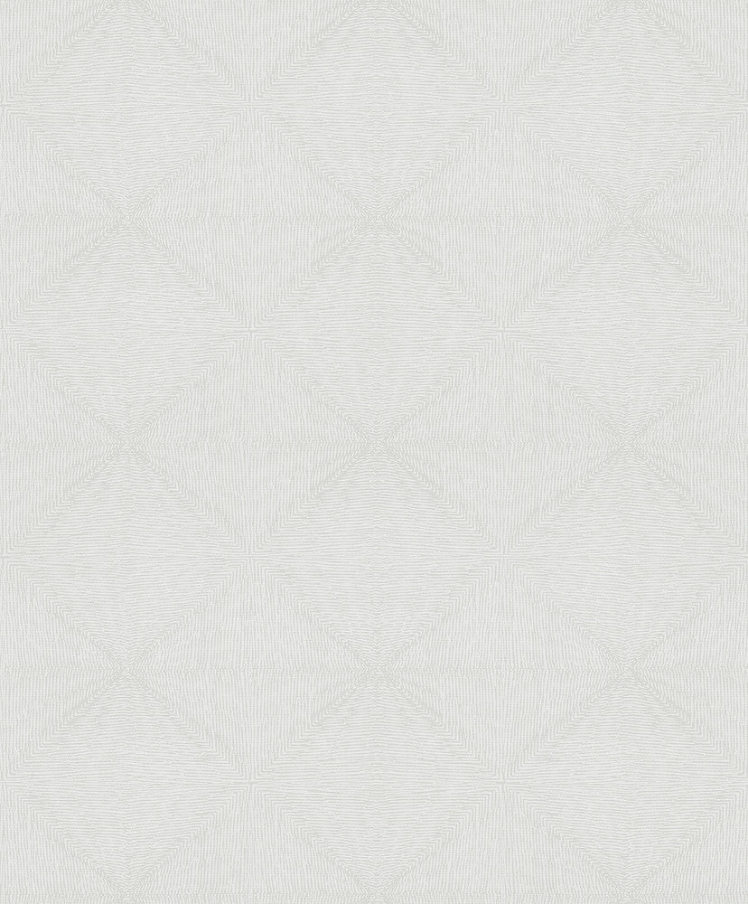 Mayra Grey Diamond Wallpaper by Marburg Marburg Covers about 56.4 square feet 20.5-in by 33-ft long roll Unpasted 6.3 - Fabric Carolina -