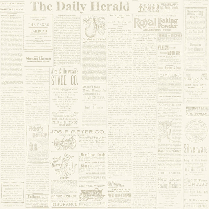 The Daily Yellow Wallpaper by Magnolia Home Magnolia Home Covers about 56.4 square feet 20.5-in by 33-ft long roll Prepasted 20.5 - Fabric Carolina -