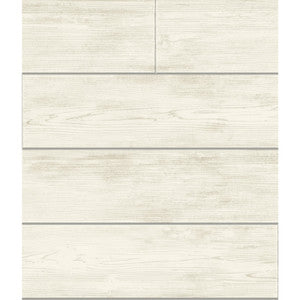 Shiplap Grey & Off White Wallpaper by Magnolia Home
