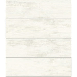 Shiplap White & Grey Wallpaper by Magnolia Home