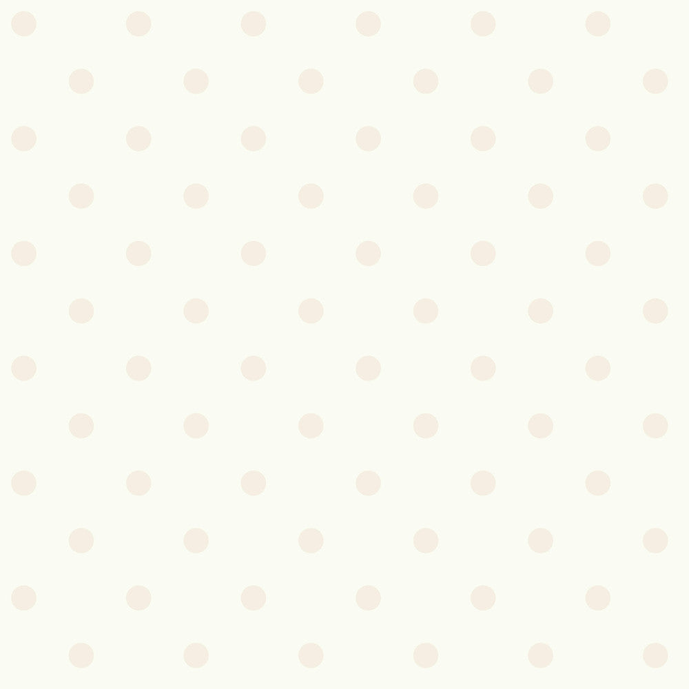 Dots on Dots Pink & White Wallpaper by Magnolia Home Magnolia Home Covers about 56.4 square feet 20.5-in by 33-ft long roll Prepasted 3.38 - Fabric Carolina -