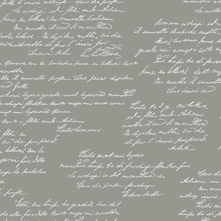 Noteworthy Grey & White Wallpaper by Magnolia Home Magnolia Home Covers about 56.4 square feet 20.5-in by 33-ft long roll Prepasted 20.5 - Fabric Carolina -