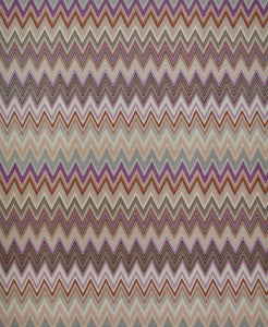 Zig Zag Multicolore Purple Wallpaper by Missoni