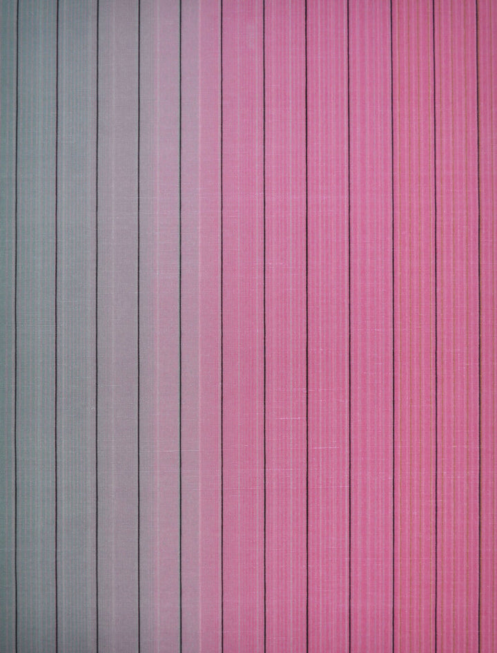 Vertical Stripe Pink Wallpaper by Missoni Missoni Covers about 56.4 square feet 20.5-in by 33-ft long roll Unpasted 0 - Fabric Carolina -