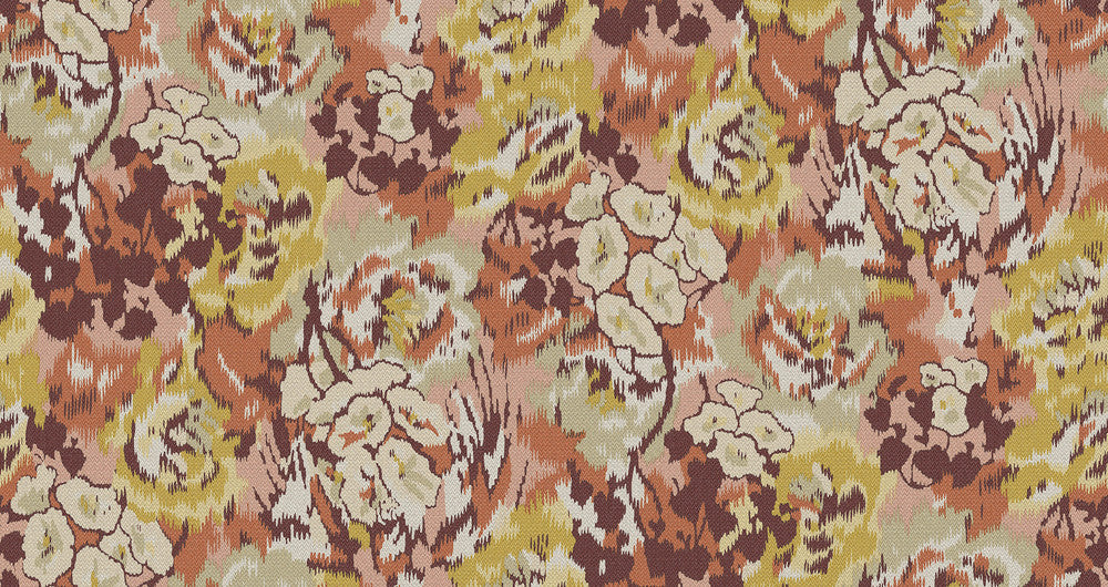 Flower Pot Brown Wallpaper by Missoni Missoni 4 Covers about 108.1 square feet 39.3-in by 33-ft long roll Unpasted 20.8 - Fabric Carolina -