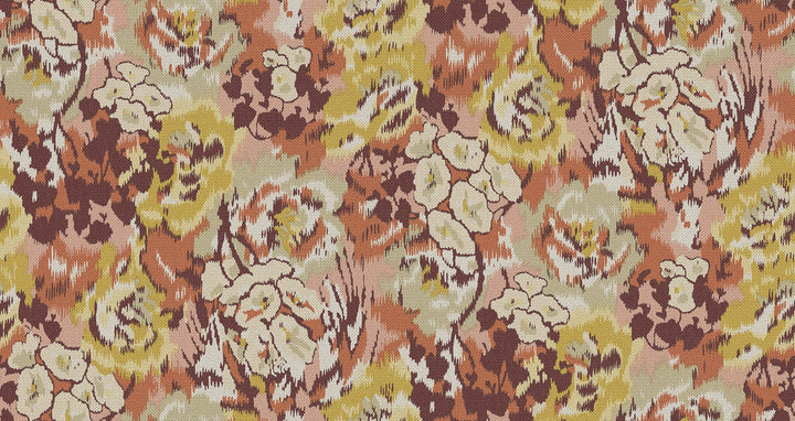 Flower Pot Brown Wallpaper by Missoni Missoni 4 Covers about 108.1 square feet 39.3-in by 33-ft long roll Unpasted 20.8 - Fabric Carolina -