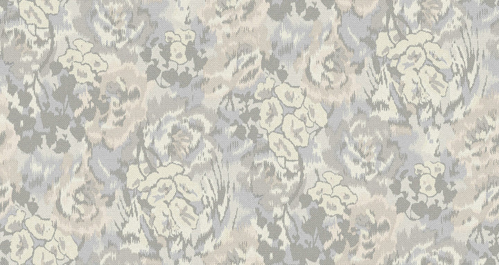 Flower Pot Grey Wallpaper by Missoni Missoni 4 Covers about 108.1 square feet 39.3-in by 33-ft long roll Unpasted 20.8 - Fabric Carolina -