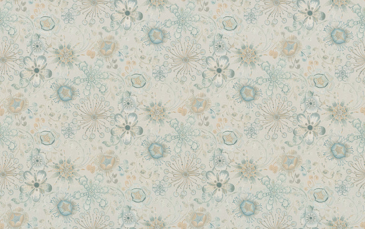 Magic Garden Neutral Wallpaper by Missoni Missoni 4 Covers about 108.1 square feet 39.3-in by 33-ft long roll Unpasted 12.5 - Fabric Carolina -