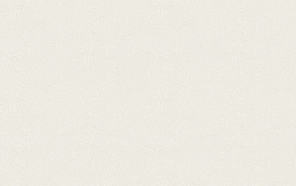 Magic Garden Cream Wallpaper by Missoni Missoni 4 Covers about 108.1 square feet 39.3-in by 33-ft long roll Unpasted 12.5 - Fabric Carolina -