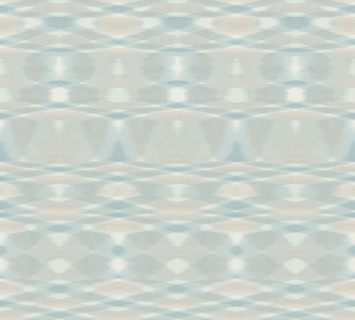 Sunrise Flame Light Blue Wallpaper by Missoni Missoni 4 Covers about 108.1 square feet 39.3-in by 33-ft long roll Unpasted 37.4 - Fabric Carolina -