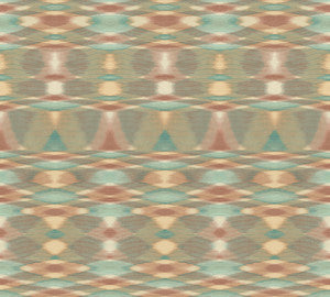 Sunrise Flame Brown Wallpaper by Missoni