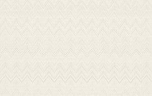 Happy Zigzag Cream Wallpaper by Missoni