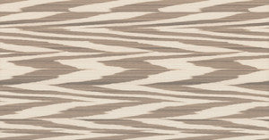 Flamed Zigzag Brown & Cream Wallpaper by Missoni
